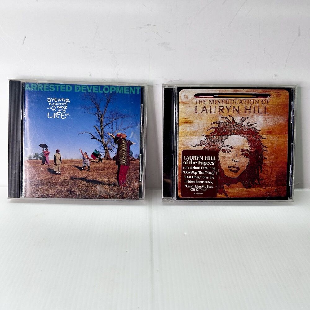 Hip Hop Set 2 Compact Disc Lauryn Hill and Arrested Development CD
